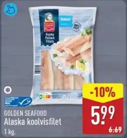ALDI Golden seafood Alaska koolvisfilet aanbieding