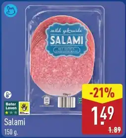 ALDI Salami aanbieding