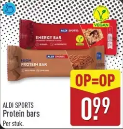 ALDI Aldi sports Protein bars aanbieding