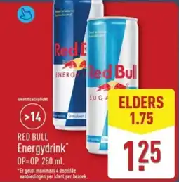 ALDI Red Bull Energydrink aanbieding