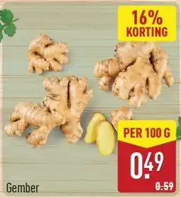 ALDI Gember aanbieding