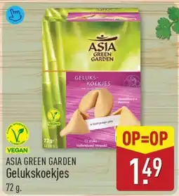 ALDI Asia green garden Gelukskoekjes aanbieding