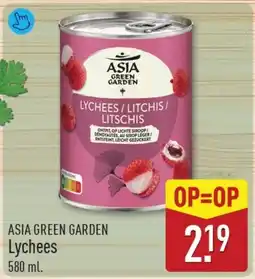 ALDI Asia green garden Lychees aanbieding