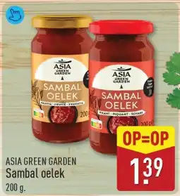 ALDI Asia green garden Sambal oelek aanbieding
