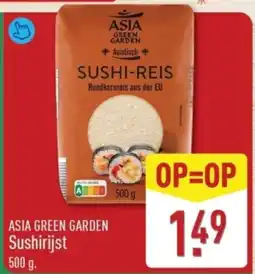 ALDI Asia green garden Sushirijst aanbieding