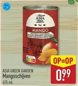 ALDI Asia green garden Mangoschijven aanbieding