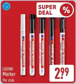 ALDI Edding Marker aanbieding