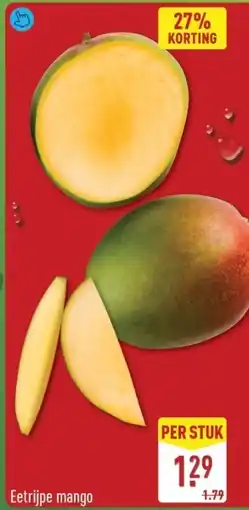 ALDI Eetrijpe mango aanbieding
