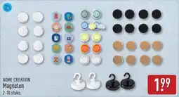 ALDI Home creation Magneten aanbieding