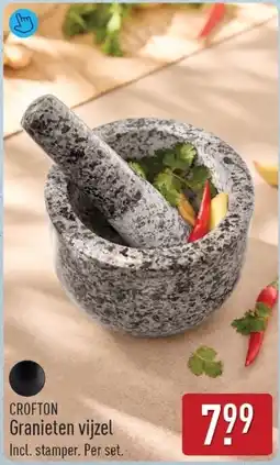 ALDI Crofton Granieten vijzel aanbieding