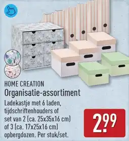 ALDI Home creation Organisatie-assortiment aanbieding