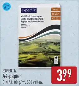 ALDI Expertiz A4-papier aanbieding