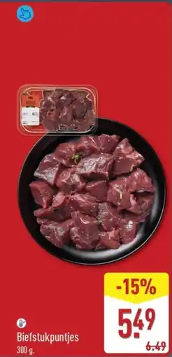 ALDI Biefstukpuntjes aanbieding
