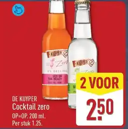 ALDI De kuyper Cocktail zero aanbieding