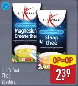 ALDI Lucovitaal Thee aanbieding