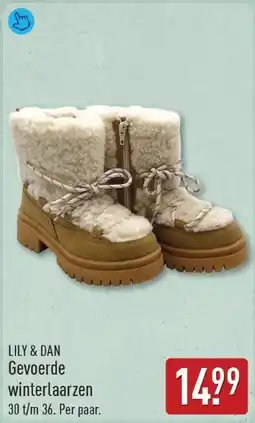 ALDI LILY & DAN Gevoerde winterlaarzen aanbieding
