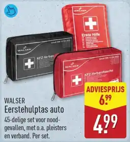 ALDI Walser Eerstehulptas auto aanbieding