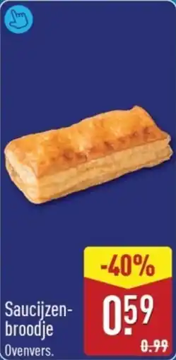 ALDI Saucijzenbroodje aanbieding