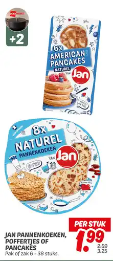Dekamarkt Jan Pannenkoeken, Poffertjes of Pancakes aanbieding