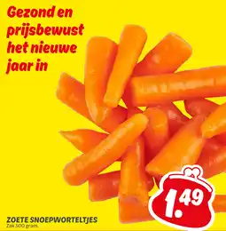 Dekamarkt Zoete Snoepworteltjes aanbieding