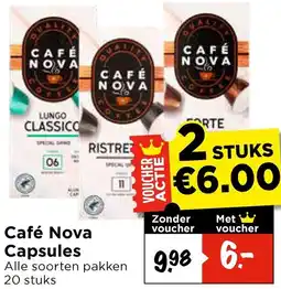 Vomar Voordeelmarkt Café Nova Capsules aanbieding
