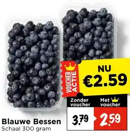Vomar Voordeelmarkt Blauwe Bessen aanbieding