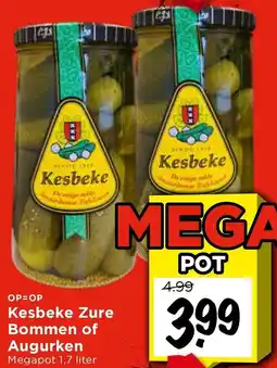 Vomar Voordeelmarkt Kesbeke Zure Bommen of Augurken aanbieding