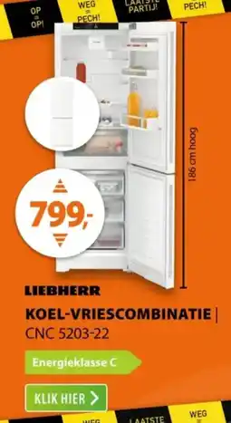 Expert Liebherr Koel Vriescombinatie aanbieding