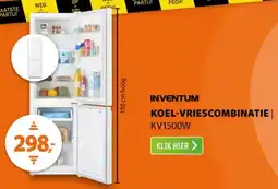 Expert Inventum Koel Vriescombinatie aanbieding