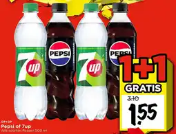 Vomar Voordeelmarkt Pepsi of 7up aanbieding
