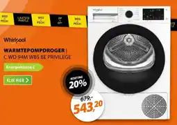 Expert Whirlpool Warmtepompdroger aanbieding