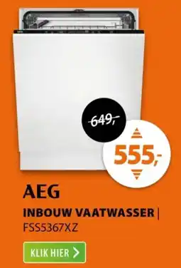 Expert AEG Inbouw Vaatwasser aanbieding