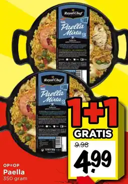 Vomar Voordeelmarkt Paella aanbieding