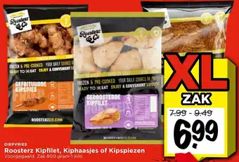 Vomar Voordeelmarkt Roosterz Kipfilet, Kiphaasjes of Kipspiezen aanbieding