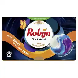 Plein.nl 2+1 gratis: Robijn Wascapsules 3-in1 Black aanbieding
