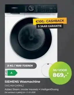 EP Beerepoot Siemens Wasmachine aanbieding