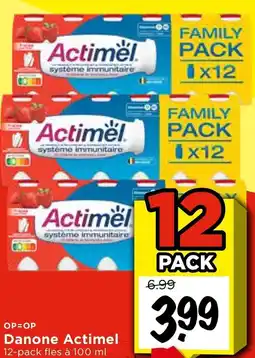 Vomar Voordeelmarkt Danone Actimel aanbieding