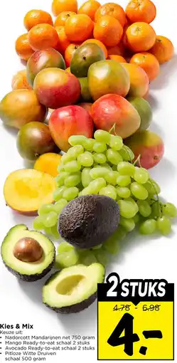 Vomar Voordeelmarkt Kies & Mix aanbieding