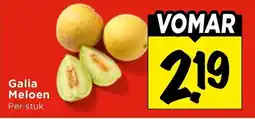 Vomar Voordeelmarkt Galia Meloen aanbieding