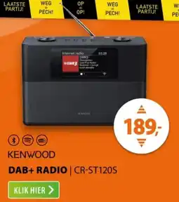 Expert Kenwood Dab + Radio CR-ST120S aanbieding