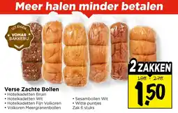 Vomar Voordeelmarkt Verse Zachte Bollen aanbieding