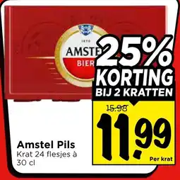 Vomar Voordeelmarkt Amstel Pils aanbieding