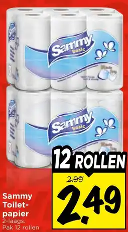 Vomar Voordeelmarkt Sammy Toiletpapier aanbieding