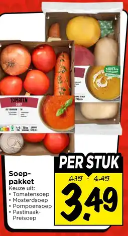 Vomar Voordeelmarkt Soeppakket aanbieding