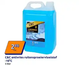 Action C&C antivries ruitensproeiervloeistof aanbieding