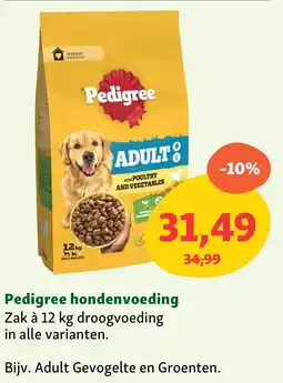 Maxi Zoo Pedigree Hondenvoeding aanbieding