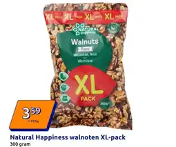 Action Natural Happiness walnoten XL-pack aanbieding