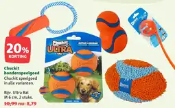 Maxi Zoo Chuckit hondenspeelgoed aanbieding