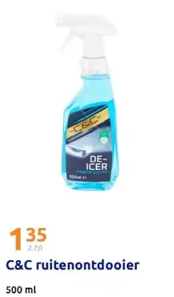 Action C&C ruitenontdooier aanbieding