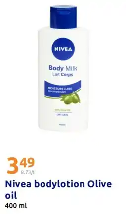 Action Nivea bodylotion Olive oil aanbieding